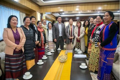 A team of APWWS called on Chief Minister Pema Khandu at his office chamber to discuss regarding the pressing issue of drug abuse